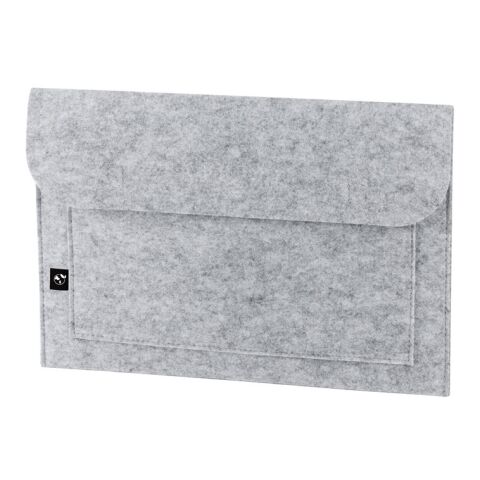 FELPY SLEEVE. Laptoptasche aus recyceltem Filz (100% rPET) Hellgrau | ohne Werbeanbringung