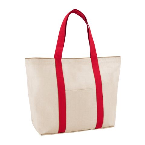 VILLE. Tragetasche aus 100% Canvas-Baumwolle mit einer Innentasche (280 g/m²)