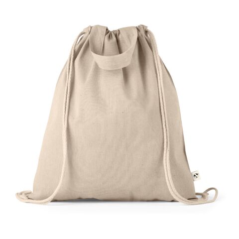 RISSANI. Tragetasche/Turnbeutel (2in1) aus recycelter Baumwolle (70%) und polyester (30% rPET) (140 g/m²) Natur | ohne Werbeanbringung | Nicht verfügbar | Nicht verfügbar | Nicht verfügbar