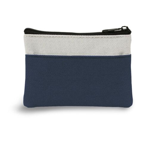 MILLER. Geldbeutel aus 600D mit Reißverschluss Blau | ohne Werbeanbringung | Nicht verfügbar | Nicht verfügbar | Nicht verfügbar