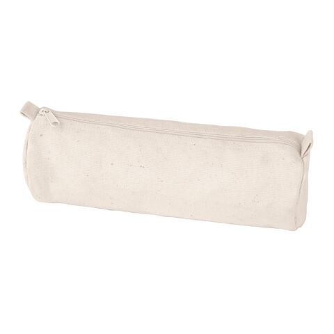 SCHOOLI. Schreibetui aus 100% Canvas-Baumwolle (290 g/m²) Beige | ohne Werbeanbringung