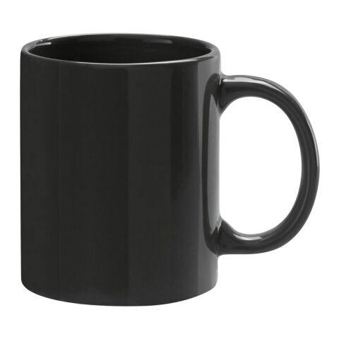 BARINE. Keramikbecher 350 ml Schwarz | ohne Werbeanbringung