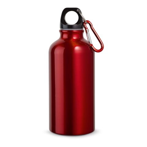 LANDSCAPE S. Aluminium-Sportflasche mit Karabiner 400 ml