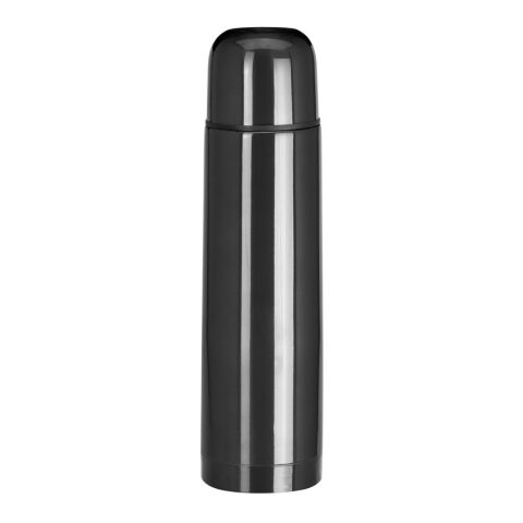 LUKA. Thermosflasche aus Edelstahl mit 500 ml Fassungsvermögen Schwarz | ohne Werbeanbringung