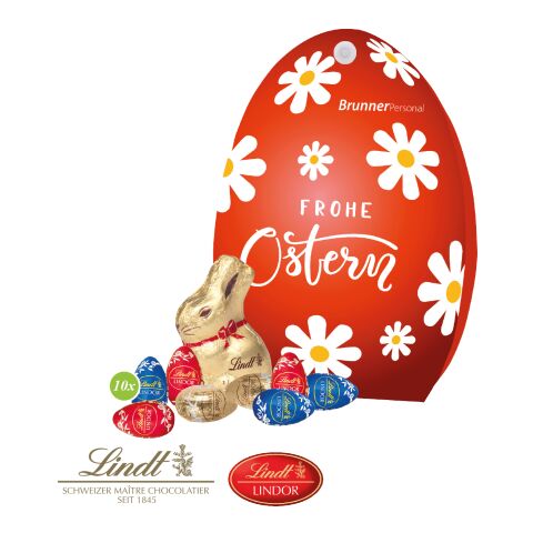 Werbe-Osterei mit Schokoladenmischung von Lindt