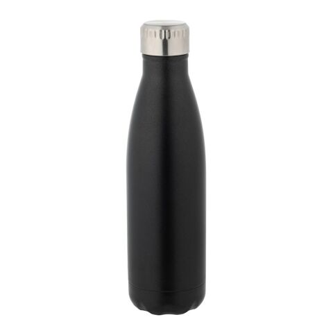 SHOW SATIN. Trinkflasche aus Edelstahl 540ml Schwarz | ohne Werbeanbringung