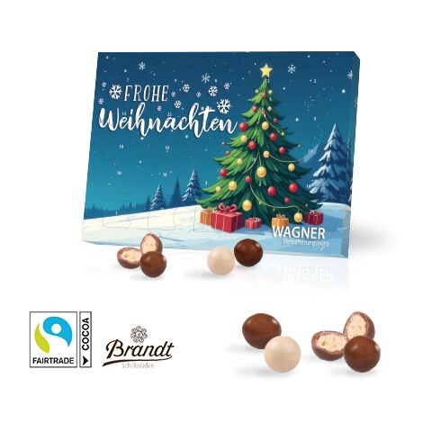 Tisch-Adventskalender Mit Brandt Knusperkugeln