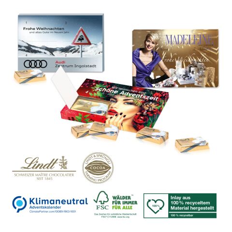 Super-Mini-Adventskalender &quot;XXS&quot;, Klimaneutral, FSC®-zertifiziert 4C Digital-/Offsetdruck
