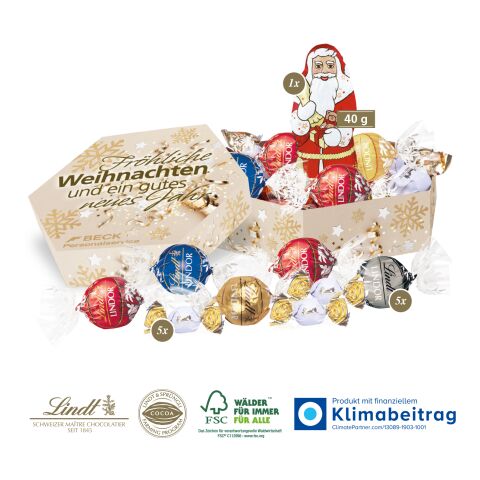 Süße Präsentbox Weihnachten Maxi, Klimaneutral, FSC® 4C Digital-/Offsetdruck