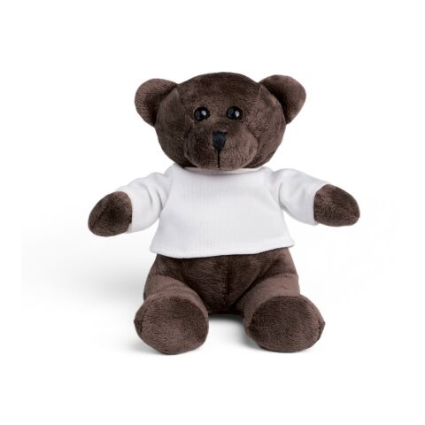 BEAR. Teddybär Plüschtier mit T-Shirt Weiß | ohne Werbeanbringung | Nicht verfügbar | Nicht verfügbar | Nicht verfügbar