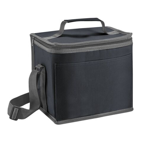 SINGAPORE. Kühltasche 9l aus 600D Schwarz | ohne Werbeanbringung