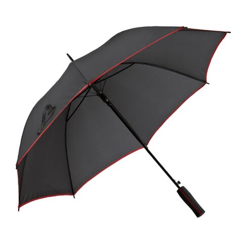 JENNA. Regenschirm aus 190T-Polyester mit automatischer Öffnung Rot | ohne Werbeanbringung