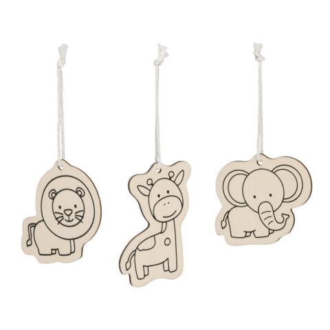 FAUNE. Malset für Kinder aus Holz Natur | ohne Werbeanbringung | Nicht verfügbar | Nicht verfügbar | Nicht verfügbar