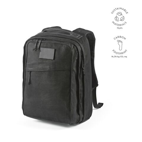 Cape Town Rucksack 27L rPET 230 gsm  Schwarz | ohne Werbeanbringung
