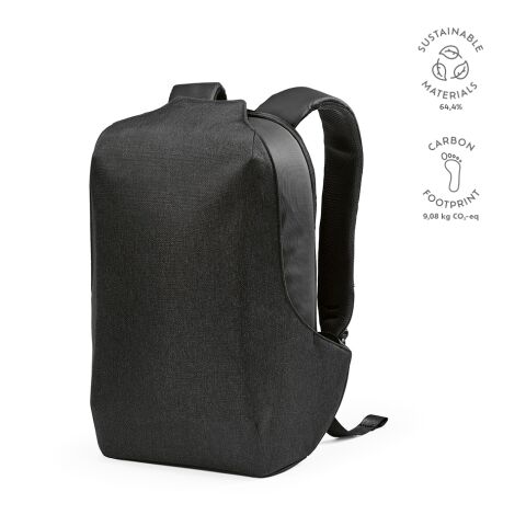 Abrantes Rucksack 20L rPET  Schwarz | ohne Werbeanbringung