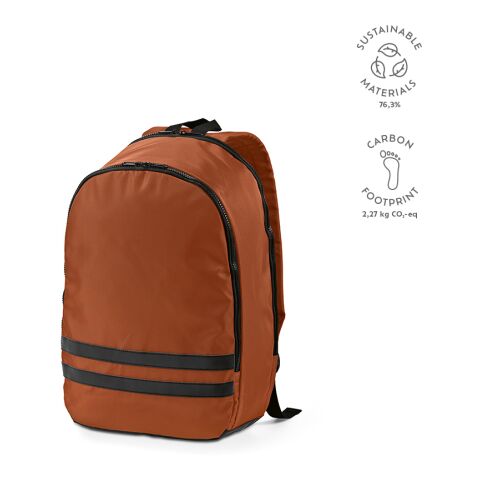 Sydney Rucksack 18L rPET  Braun | ohne Werbeanbringung