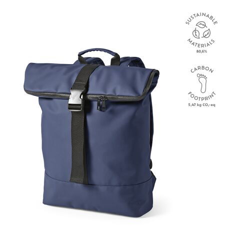 Milan Rucksack 24L rPET  Blau | ohne Werbeanbringung