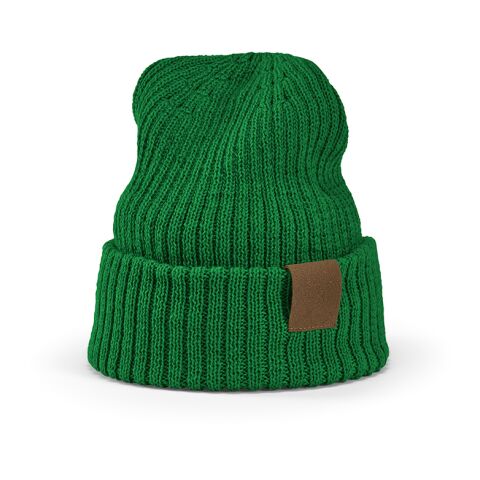 Cobain Mütze aus rPET und Wolle. Mit personalisierbarem Aufnäher