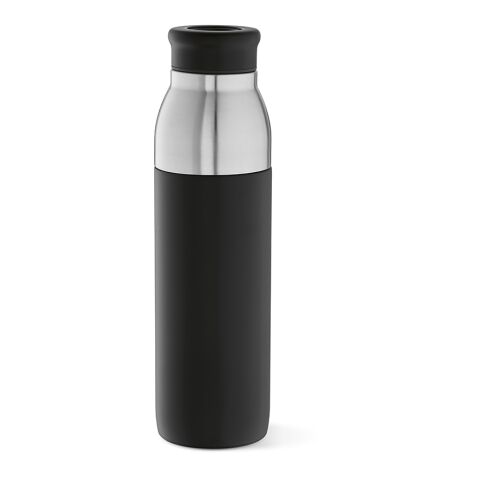 Colorado 2-in-1 Trinkflasche recy.Edelstahl, 760 ml. Doppelwandig  Schwarz | ohne Werbeanbringung | Nicht verfügbar | Nicht verfügbar | Nicht verfügbar