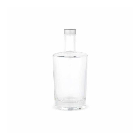 Adige 500 Glasflasche 560ml, mit silbernem Deckel Durchsichtig
