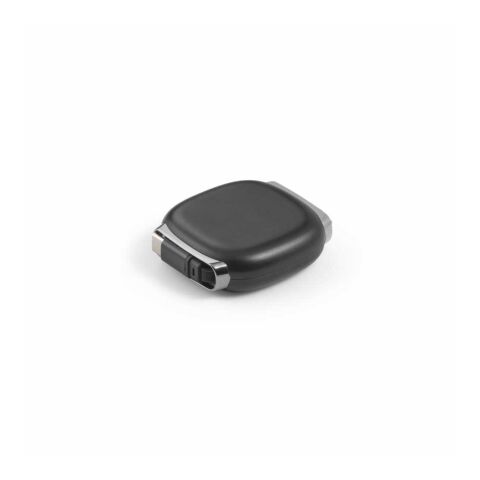 Yalow Ladekabel aus recy. PVC, einziehbar, USB-C auf USB-C, 60 W Schwarz