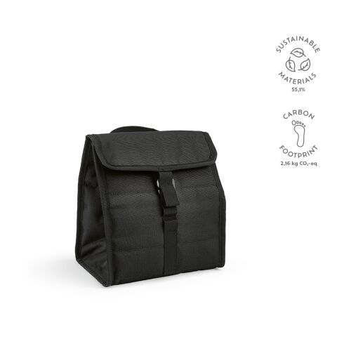 Reykjavik Kühltasche rPET  Schwarz | ohne Werbeanbringung