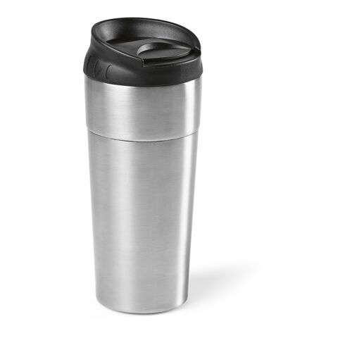 Columbia Reisebecher recy.Edelstahl, 510ml. Doppelwandig mit Schiebedeckel
