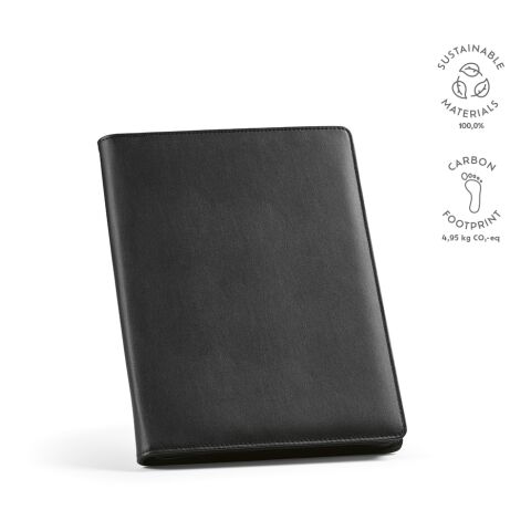 Orwell A4 Mappe recy. Polyurethane 70 gsm  Schwarz | ohne Werbeanbringung | A4