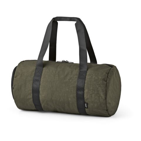 Barcelona Sporttasche 30L aus recy. Nylon. Mit separatem Schuhfach. Dunkelgrün