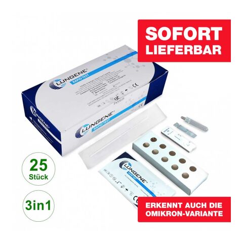 Antigen 3in1 Schnelltest 25er Box