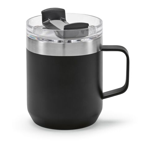Shinano Tasse recy.Edelstahl, 440 ml. Doppelwandig mit drehbarem Deckel