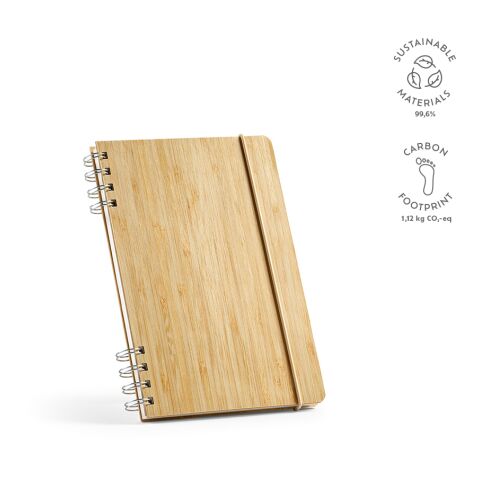 Dante Notizbuch A5 recy. Papier 70 gsm  Beige | ohne Werbeanbringung | A5