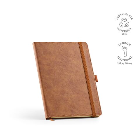 Howthorne Notizbuch A5 recy. Papier 70 gsm  Hellbraun | ohne Werbeanbringung | A5