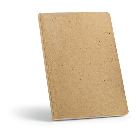 Fitzgerald A5 Notizbuch.Einband aus Kokosnussschale. 196 Seiten recy.Papier