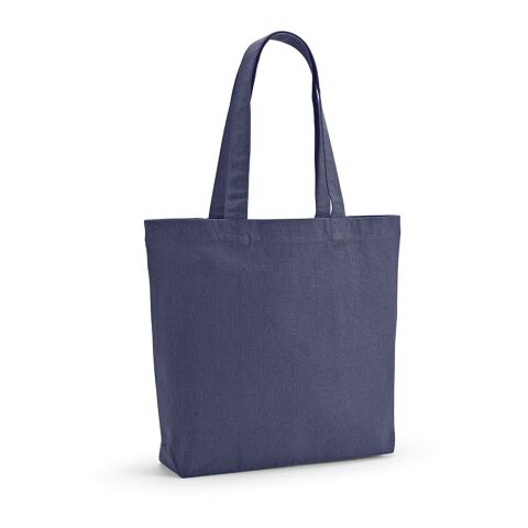Aconcagua Einkaufstasche recy.Baumwolle (280 g/m²). Mit Bodenfalte Marineblau