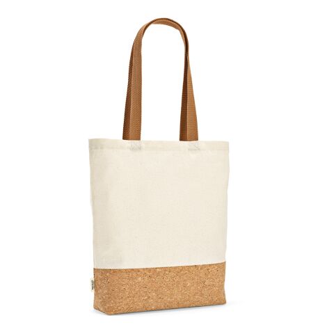 Chimborazo Einkaufstasche recy. Baumwolle (180 g/m²) und Kork