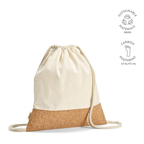 Orizaba Einkaufstasche recy. Baumwolle 180 gsm  Beige | ohne Werbeanbringung