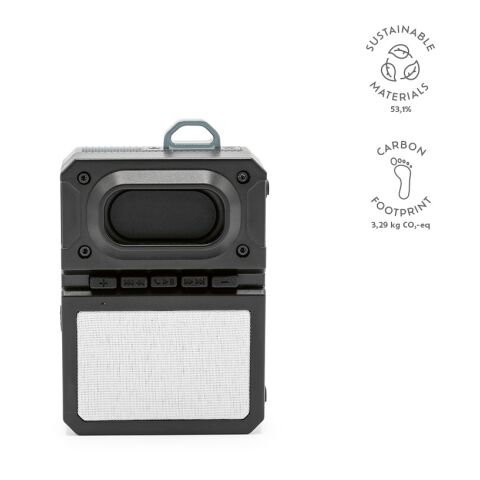 Soundo Lautsprecher recy.ABS 800 mAh  Schwarz | ohne Werbeanbringung