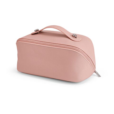 Macao 3,5L Kulturtasche aus recy.Leder. Mit Zipper und Tragegriff