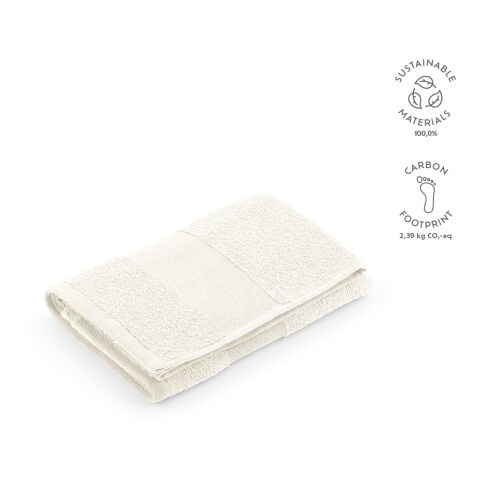 Donatello M Handtuch recy. Baumwolle 370 gsm EU Weiß | ohne Werbeanbringung