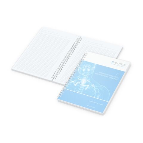 Notizbuch Spiralbindung Bizz-Book 80 Blatt Titel individuell bedruckt DIN A5 | ohne Werbeanbringung