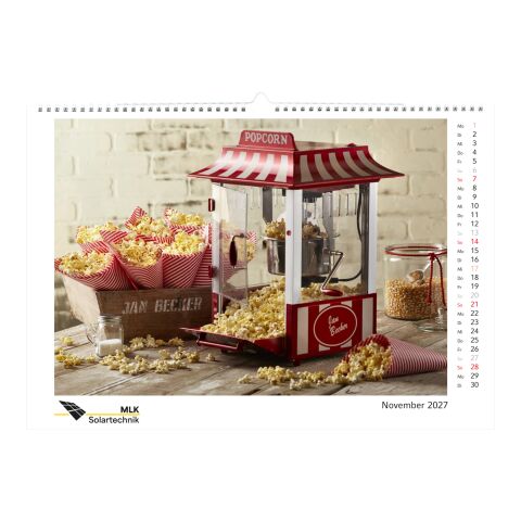 Personalisierter Bildkalender MagicPix Panorama Wandkalender groß