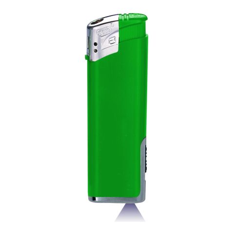 Elektronik-Feuerzeug mit LED EB-15 grün | 1-farbiger Druck einseitig