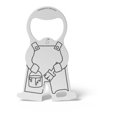 RICHARTZ® Einkaufswagenlöser Karl Painter silber | ohne Werbeanbringung | ohne Werbeanbringung | ohne Werbeanbringung