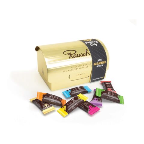 Goldbox mit Banderole ohne Werbeanbringung
