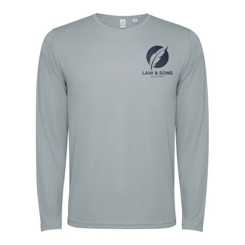 Estoril Langarm-Shirt für Kinder Standard | grau | 8 | ohne Werbeanbringung | Nicht verfügbar | Nicht verfügbar | Nicht verfügbar