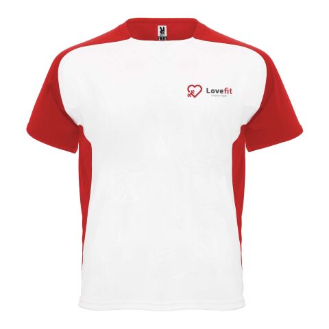Bugatti Sport T-Shirt für Kinder Standard | weiss-rot | 16 | ohne Werbeanbringung | Nicht verfügbar | Nicht verfügbar | Nicht verfügbar