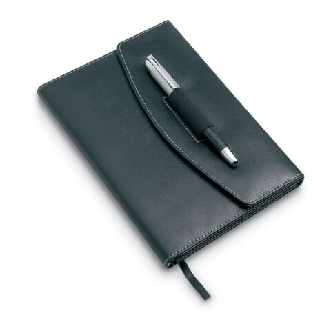 Portfolio mit Kugelschreiber