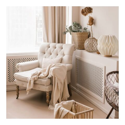 Coollux faltbare, von Origami inspirierte Papier-LED-Lampe Luna 25cm