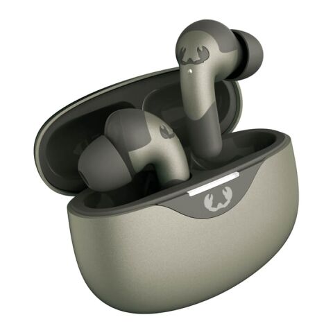 Werbeartikel 3TW3200 I Fresh 'n Rebel Twins Ace-TWS earbuds with Hybrid ANC – dried green – mit Logo bedruckt